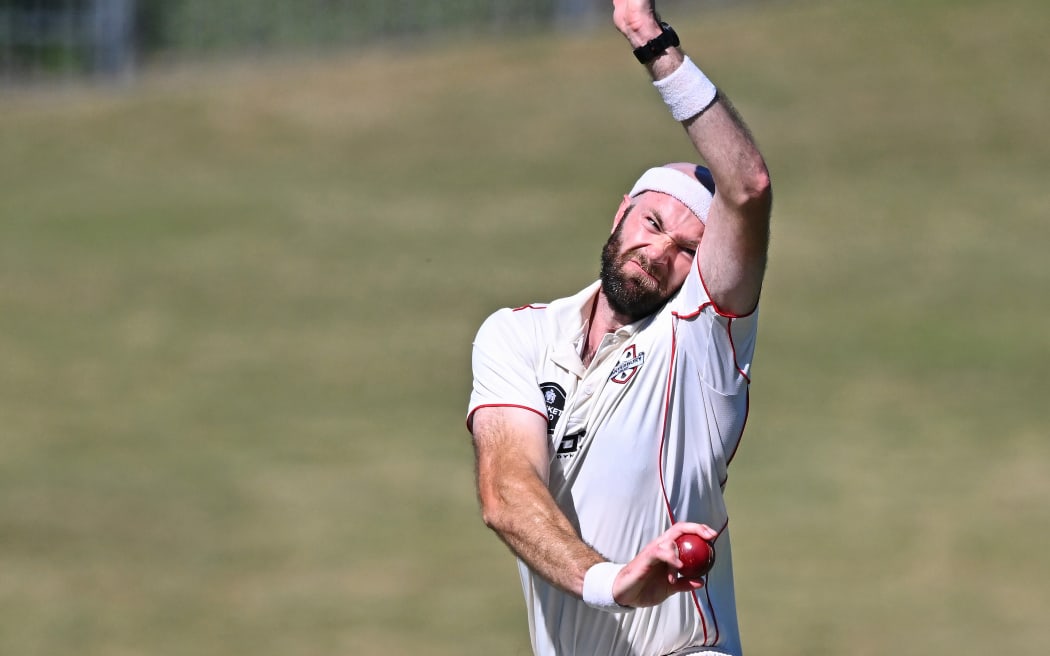 Canterbury Michael Rae, Plunket Shield Round 3, Central Stags v Canterbury, McLean Park, Napier. Friday 05 December, 2025
© Mandatory credit: Kerry Marshall / www.photosport.nz