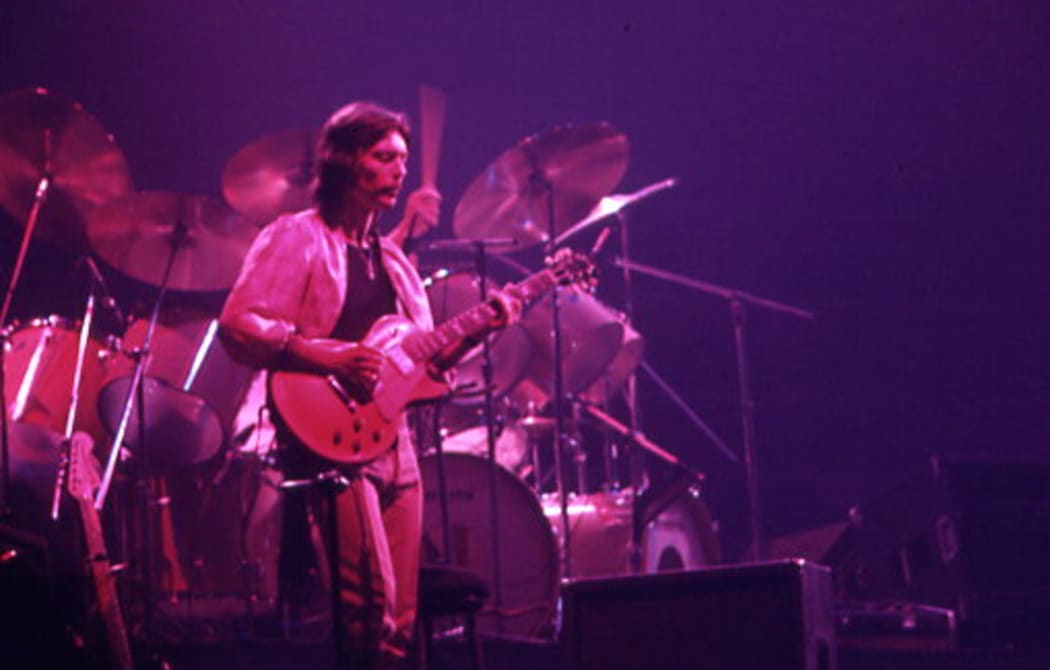 Steve Hackett playing with Genesis