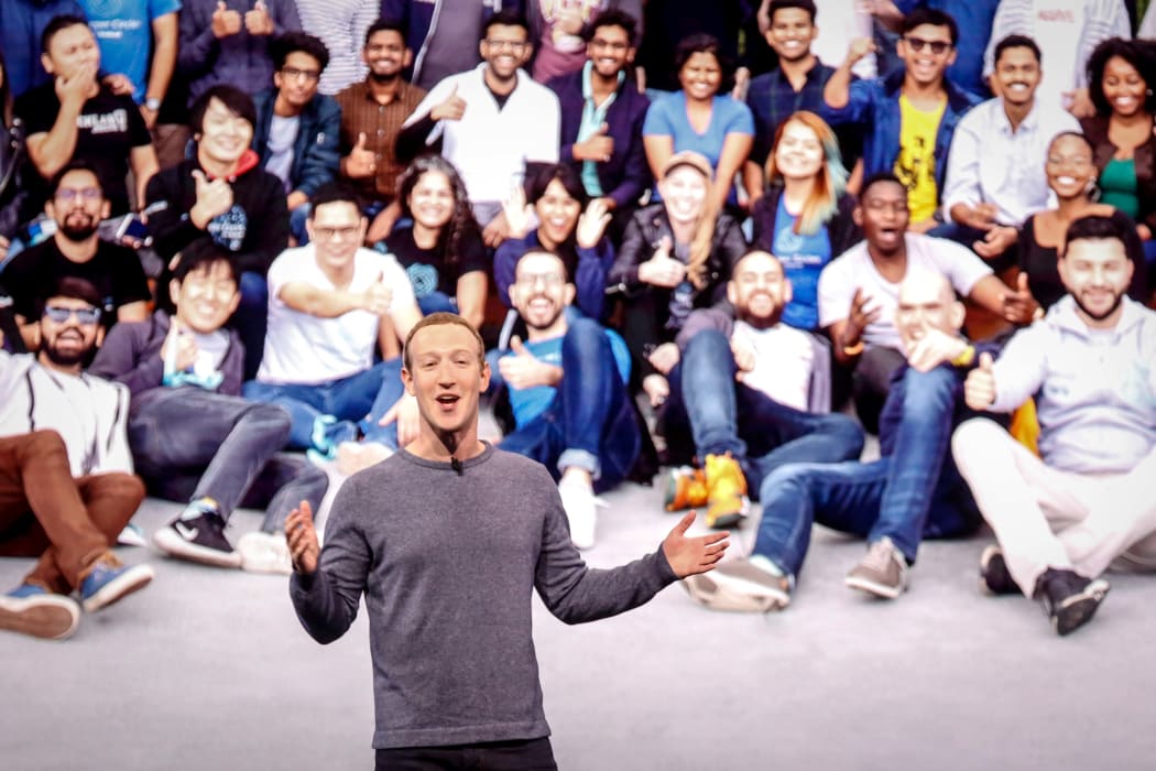 Facebook CEO Mark Zuckerberg delivers the opening keynote introducing new Facebook, Messenger, WhatsApp, and Instagram privacy features.