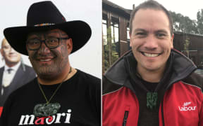 The Māori Party's Rawiri Waititi and Labour's Tamati Coffey.