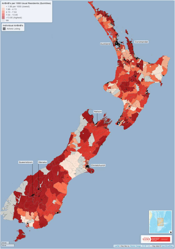 Airbnb mapping