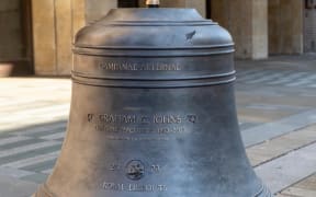 Orchestral bell made for the occasion of Percussion Section Leader Graham Johns' retirement from the Royal Philharmonic Orchestra.