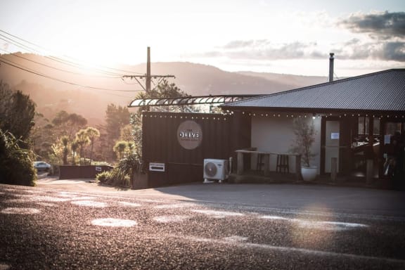 The Olive Kitchen & Bar outside Titirangi has suffered from road closures for nearly three years.