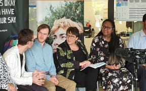 Children's Minister Tracey Martin at today's announcement