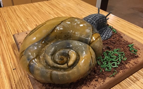 The winning Critter of the Week bake off cake