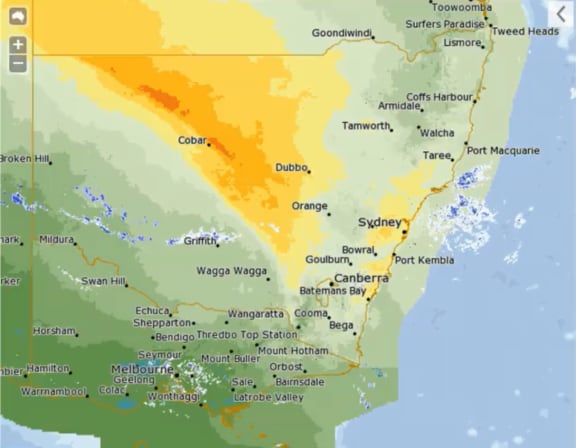 It's been a hot and sweaty night across many parts of NSW, with grass fires and record highs in some areas.