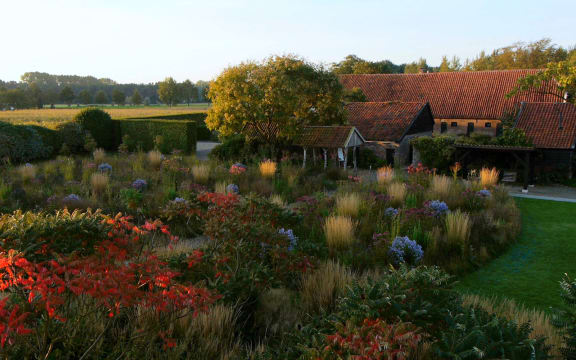 The gardens at Hummelo in the fall.