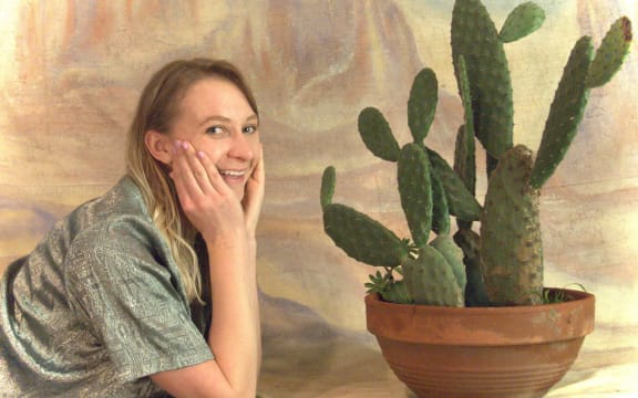 Lizzie Morris in Lucinda the Cactus Girl