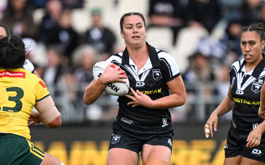 Alexis Tauaneai of the Kiwi Ferns.
