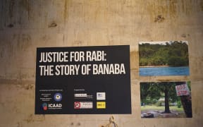 Justice for Banaba exhibition in Auckland, New Zealand in February.