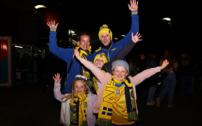Fans during the FIFA Women's World Cup semi-final football match between Spain and Sweden at Eden Park in Auckland, New Zealand on Tuesday August 15, 2023. Copyright photo: Aaron Gillions / www.photosport.nz