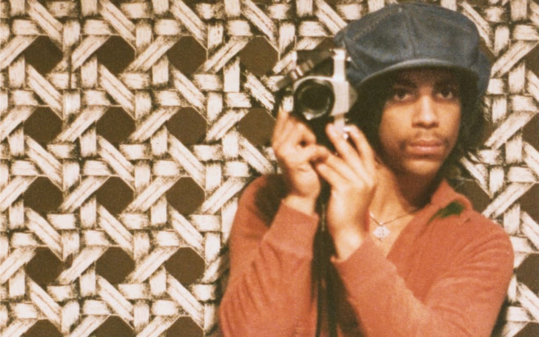 Cover art from Prince's book, The Beautiful Ones