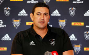 NZ Barbarians coach Clayton McMillan.