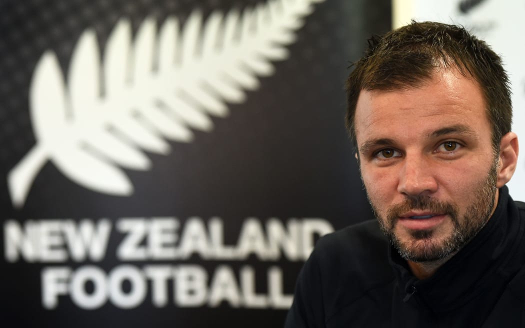 All Whites coach Anthony Hudson.