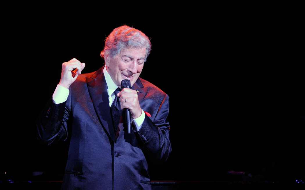 Crooner Tony Bennett performs at The Pearl concert theater at the Palms Casino Resort in Las Vegas in 2011.