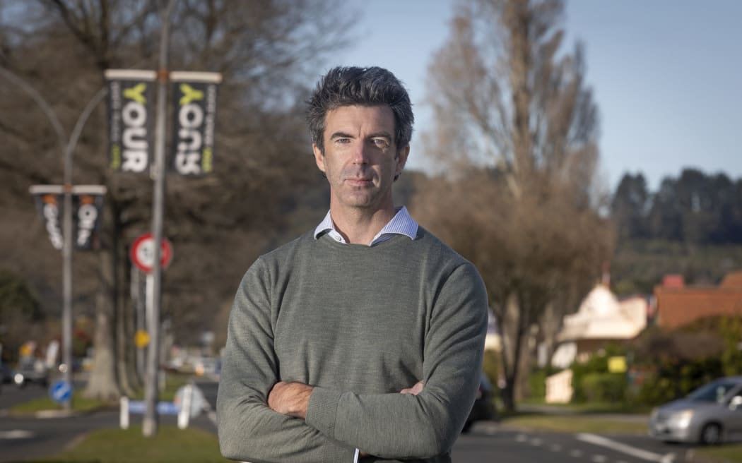 Rotorua mayoral candidate Ben Sandford.