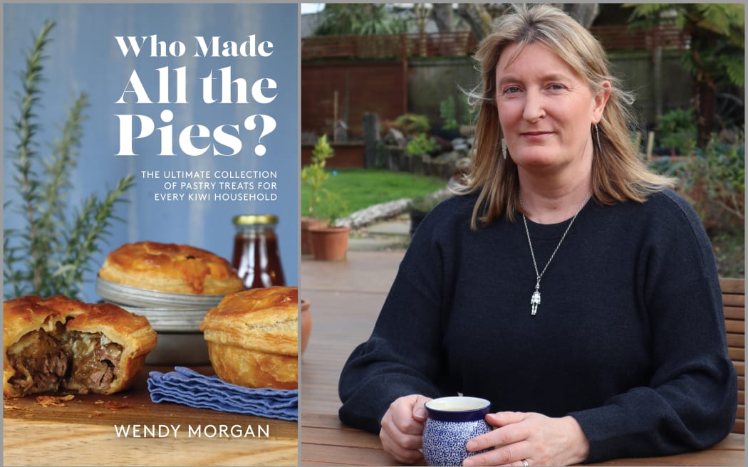 book cover and Wendy Morgan