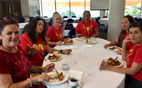 The Pacific Sisters: Fashion Activists at the Creative NZ Pacific Arts Summit at Te Papa.