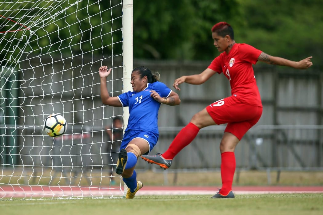 Carole Teotahi also found the back of the net three times.
