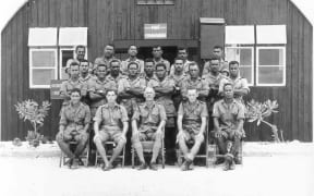 Fijian troops on Christmas Island during Operation Grapple.