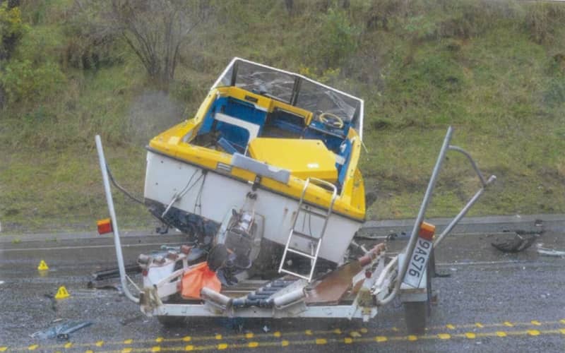 Roger Sydney Samson towed boat on corroded trailer, killing young New ...