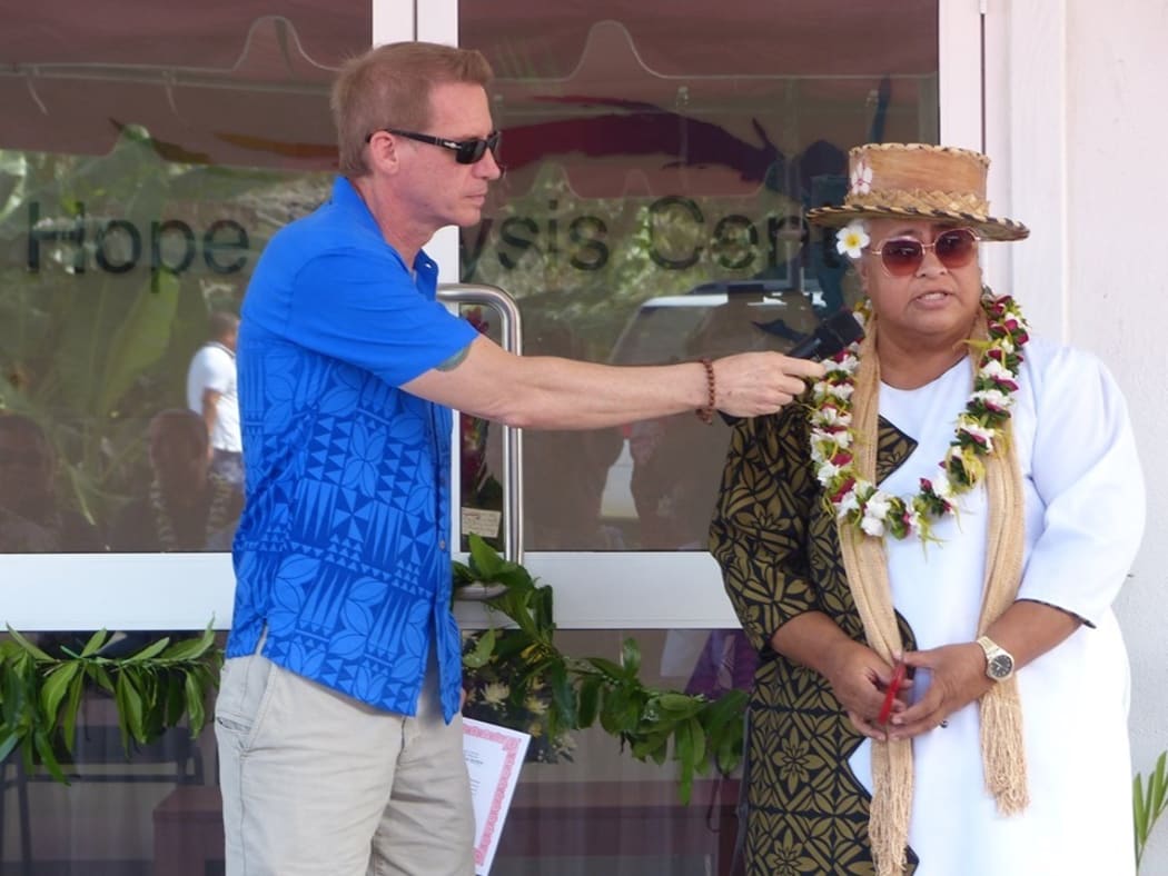 The opening of the Hope Dialysis Center in Vaitogi