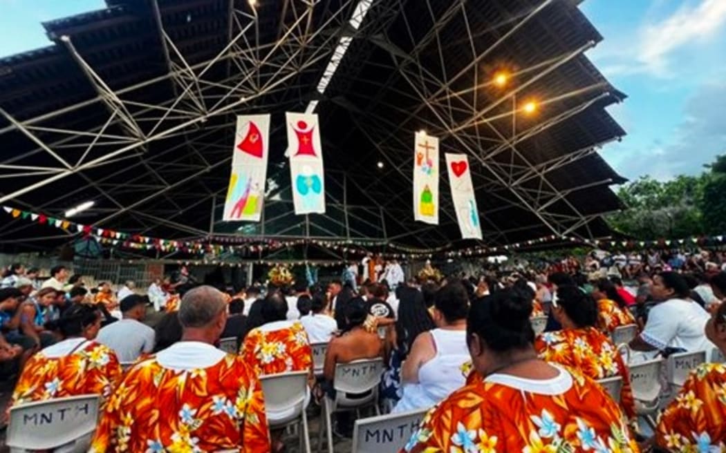 Tahitians celebrate 250th anniversary of first catholic mass in Tahiti