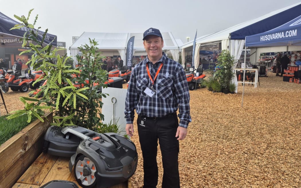 Husqvarna national sales manager Steve Middleton.