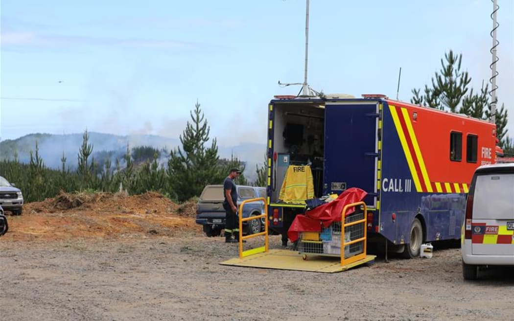Waipoua fire