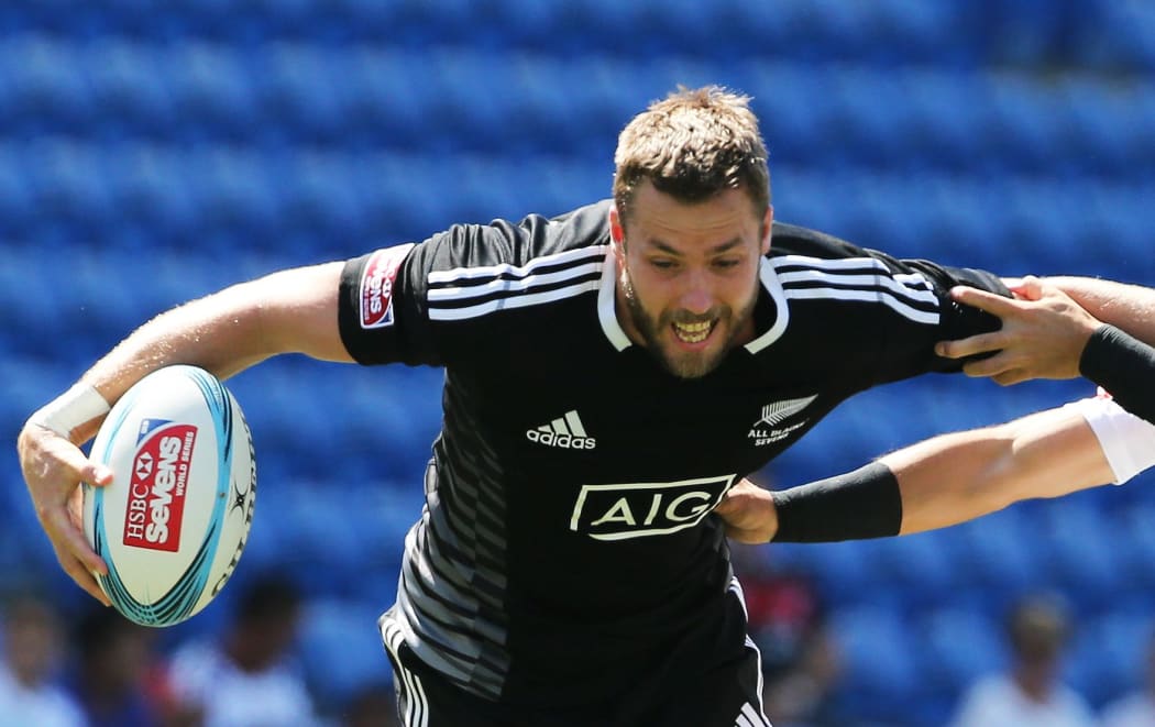 New Zealand's Tim Mikkelson in action.