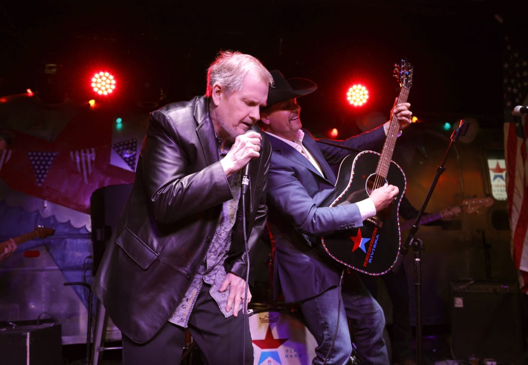 Meat Loaf performing in March, 2021