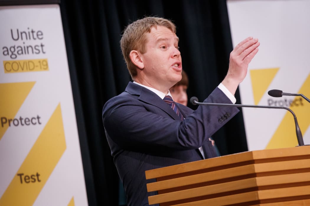 Covid-19 Response minister Chris Hipkins