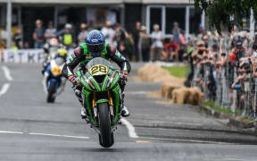 Shane Richardson (Wellington) racing in the Formula 2 class at the 2017 Battle of the streets in Paeroa.