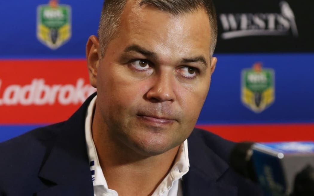 New Brisbane coach Anthony Seibold.