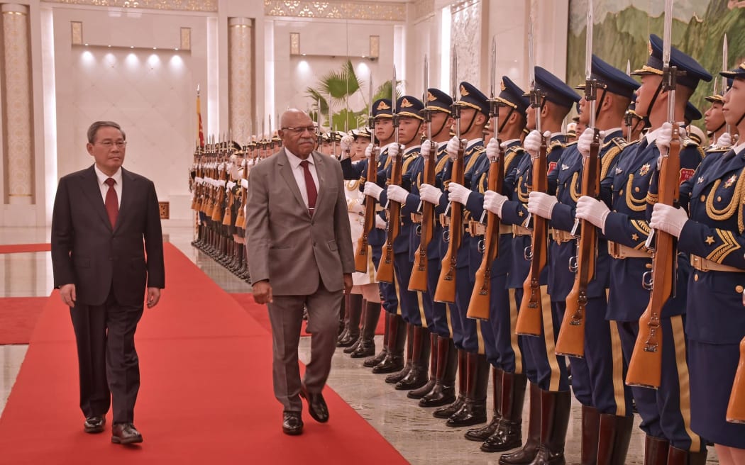 Prime Minister Sitiveni Rabuka met with Li Qiang, Premier of the State Council of the People's Republic of China in Beijing on Tuesday. 20 August 2024