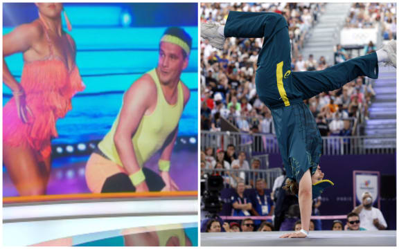 David Seymour has revealed he is a secret admirer of Australian breakdancer Raygun.