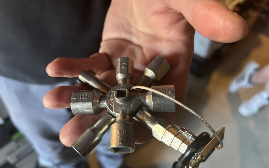 One of the personal tools that was up for auction in Christchurch after being stolen more than two years earlier.