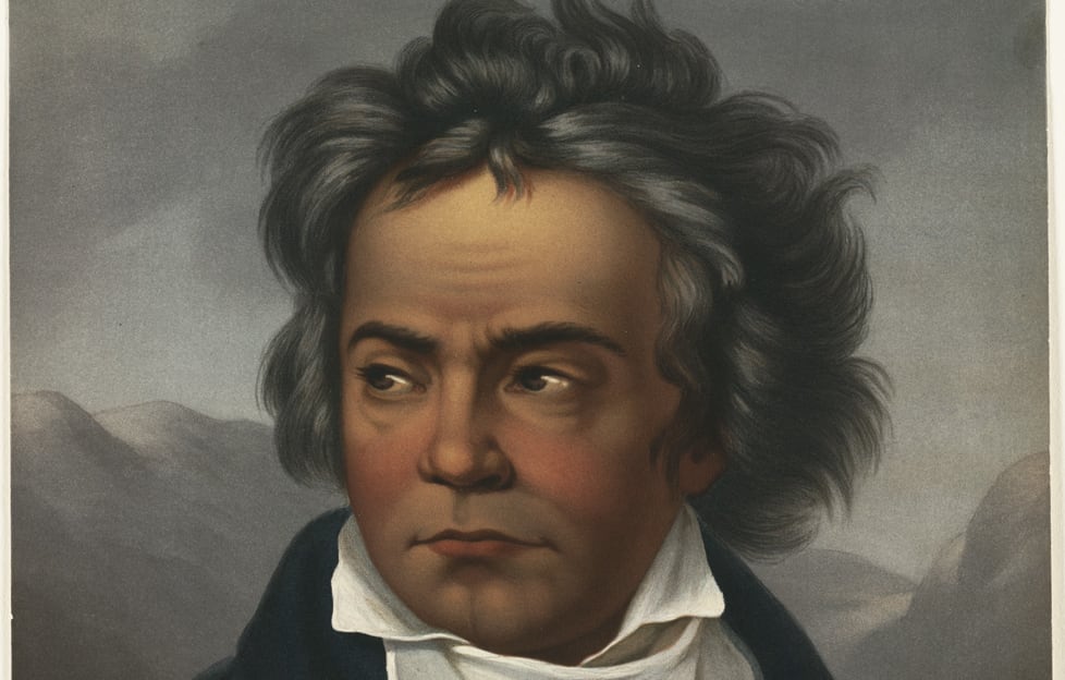 Beethoven portrait by Ferdinand Schimon