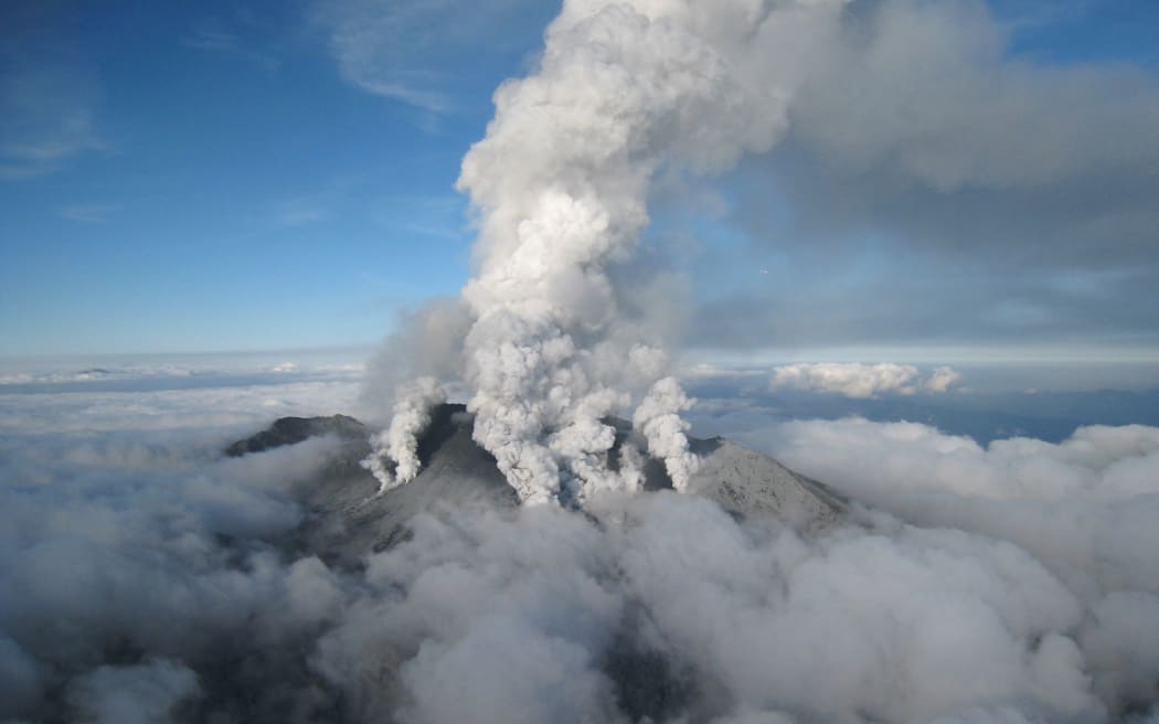 Mt Ontake was crowded with hikers when the volcano erupted.