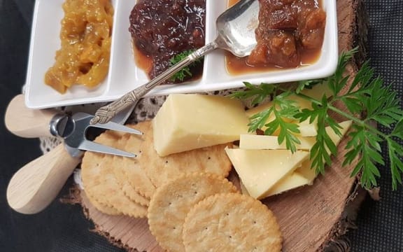 A selection of chutneys from Pa Hill Produce