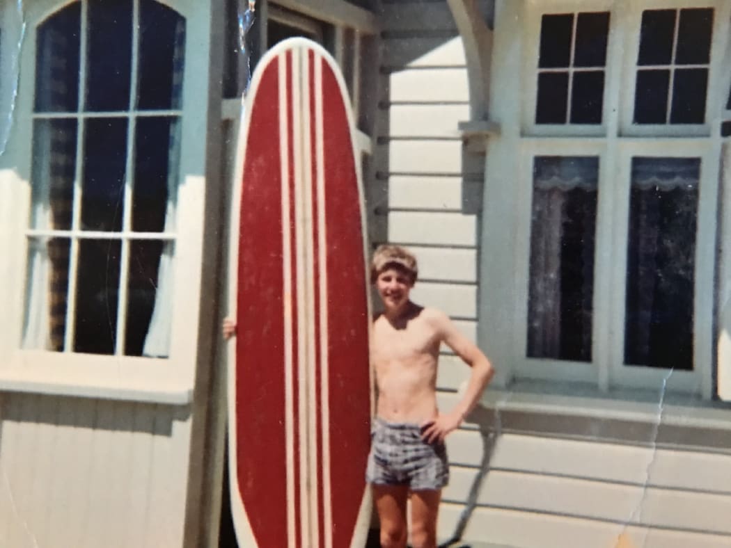 Barry Watkins has always had a love of surfing