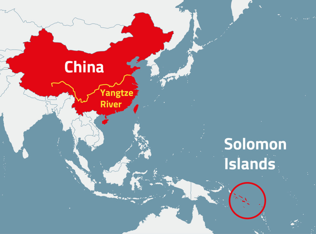 Logging roads in Solomon Islands make up twice the length of the Yangtaze River