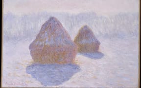 Monet: Haystacks (Effect of Snow and Sun) 1891