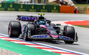 Pierre Gasly of the Alpine Formula One Team. 2024.