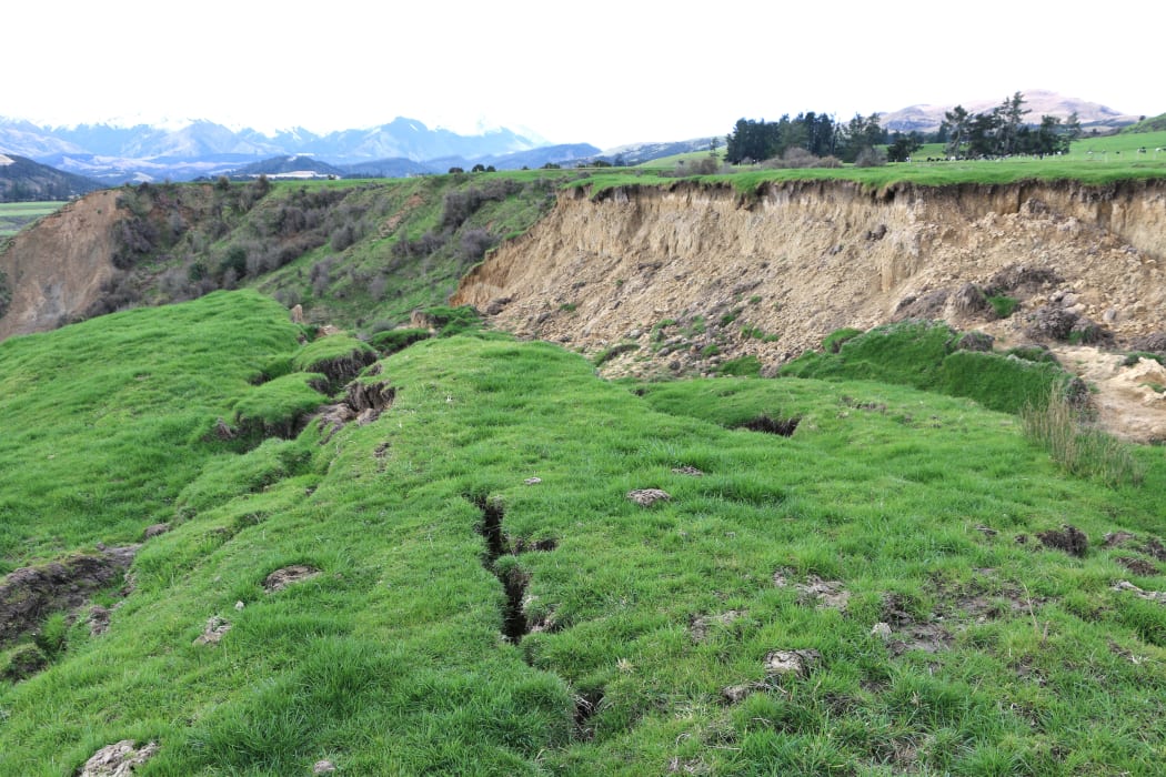 Earthquake damage on Henry Pinckney's farm.