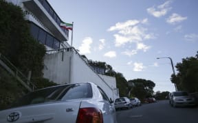 18072016 Photo: Rebekah Parsons-King. Iranian Embassy are wanting access to two more car parks on Te Anau Road in Haitaitai. Residents are complaining there is not enough parking as it is.