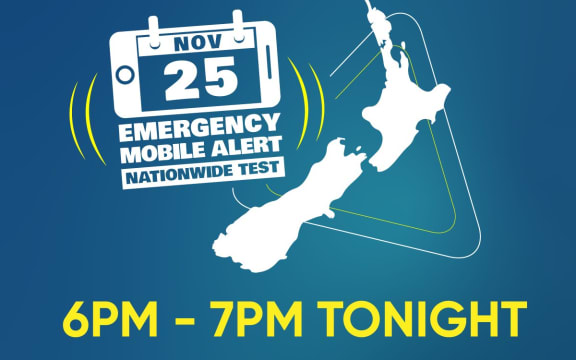 A warning on Twitter from NZ Civil Defence about an emergency alert test.