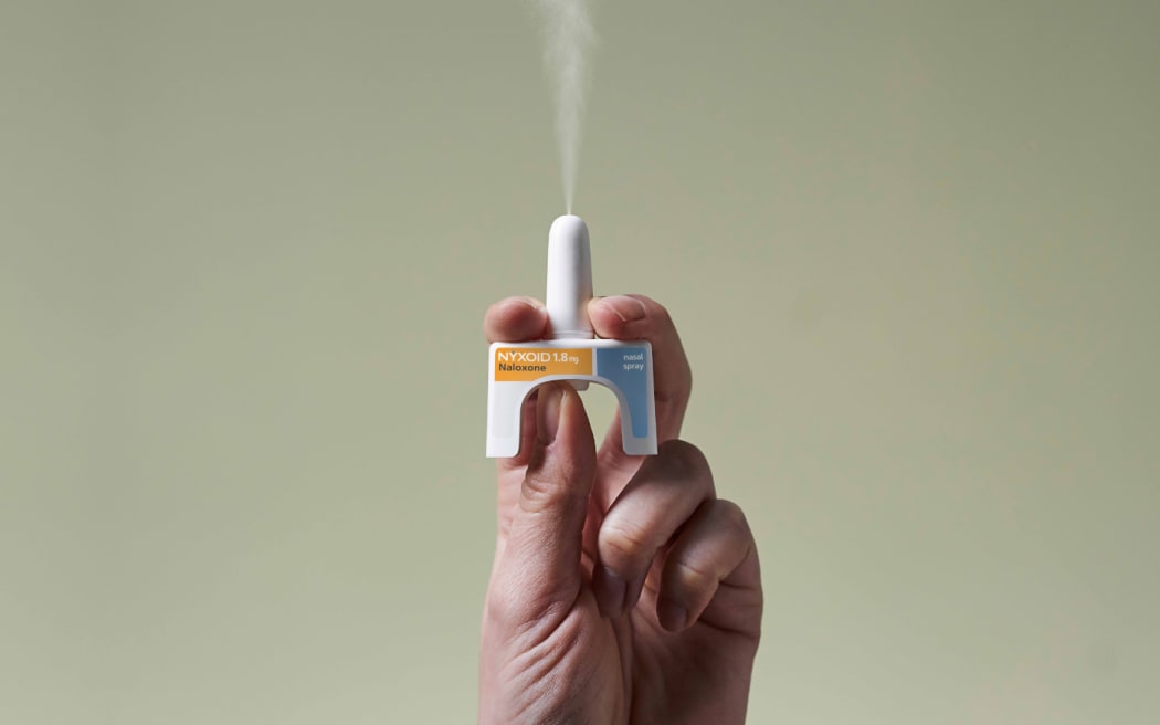 Nyxoid, a nasal spray form of the drug naloxone, which can reverse opioid overdoses.