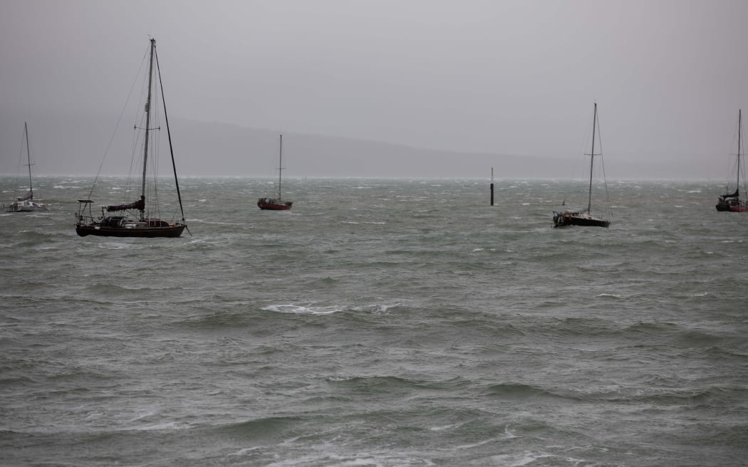 Wet weather in Auckland