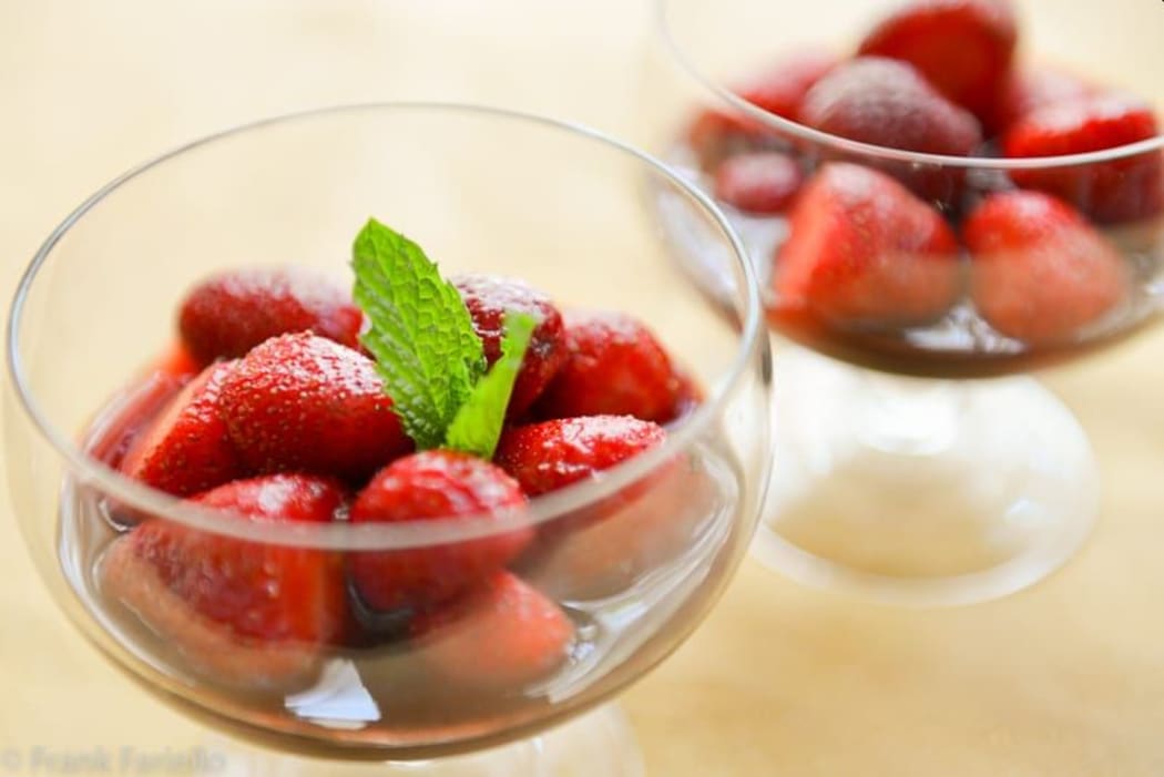 Drunken Strawberries